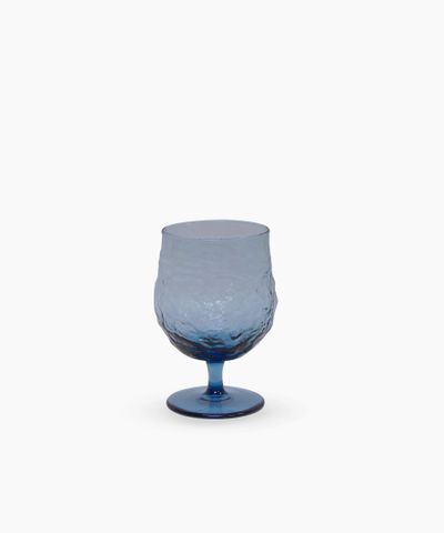 Serena Blue Wine Goblet