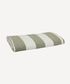 Striped Tablecloth Olive Small