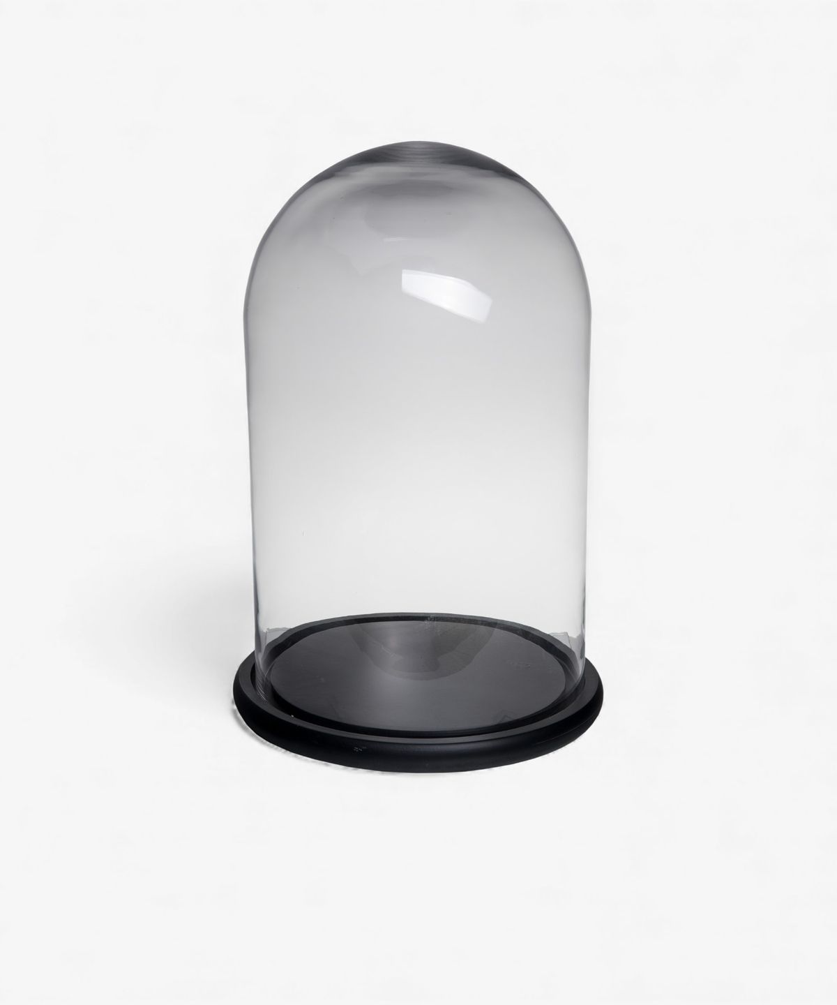 Tall Wide Dome Black Base