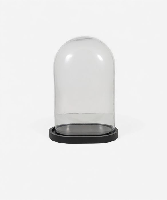 Oval Dome Black Base