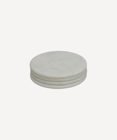 Malmo Coasters White (4PC)