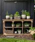 Breakfront Hall Table Reclaimed Oak
