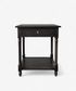Chloe Bedside Black
