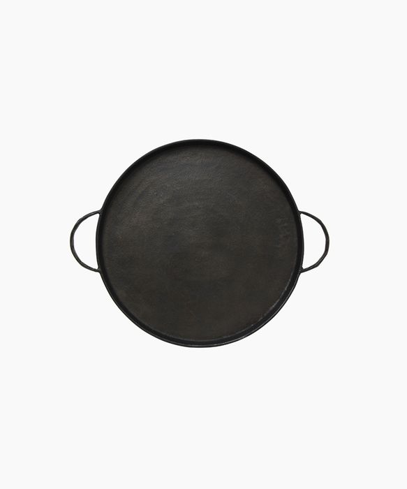 Balto Round Tray with Handles