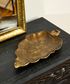 Leaf Plate Aged Gold