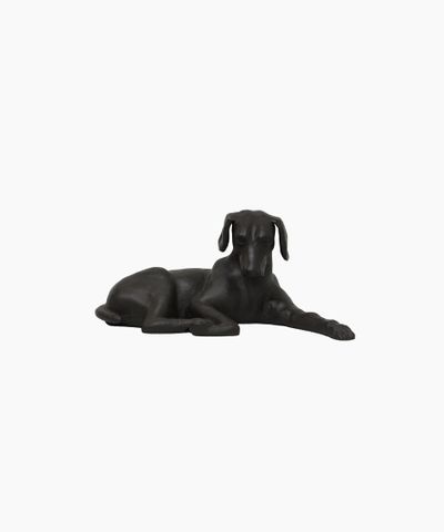 Laying Dog Door Stop