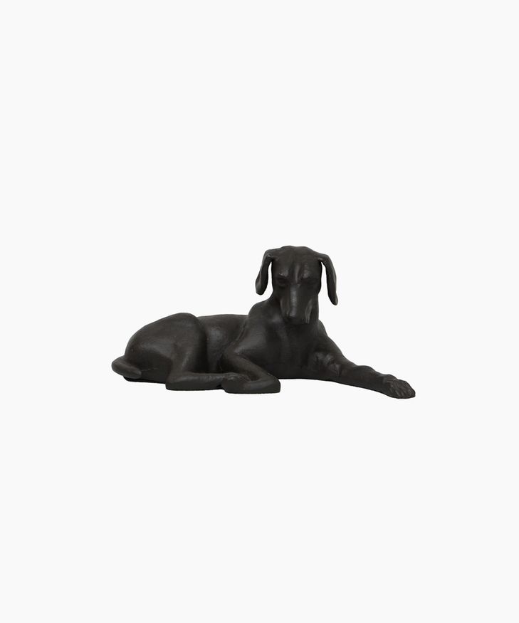 Laying Dog Door Stop