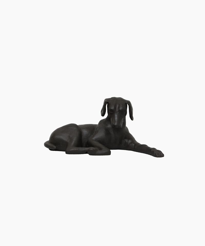 Laying Dog Door Stop
