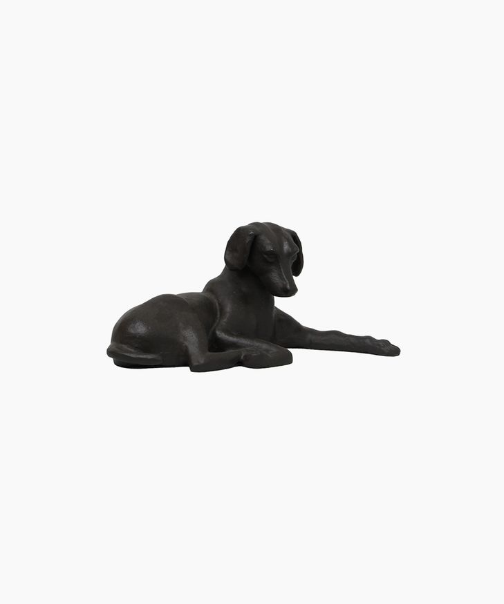 Laying Dog Door Stop