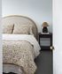 Lilibeth Handblock Olive Velvet Quilt Small