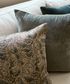 Amira Floral Handblock Cushion Cover