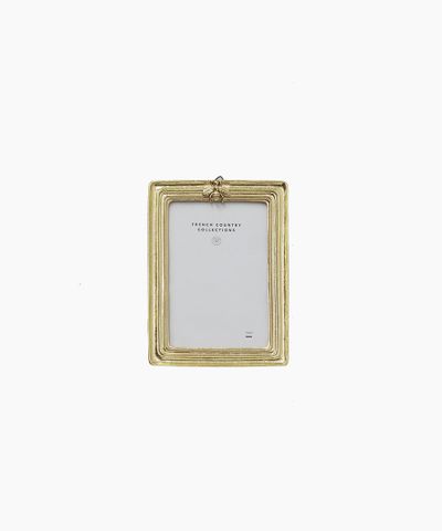 Ribbed Bee Frame Gold 4x6