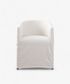 Blythe Slip Cover Tub Chair Natural
