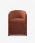 Blythe Slip Cover Tub Chair Rust