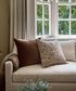 Velvet Cushion Cover Brown