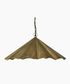 Scalloped Pendant Gold Large
