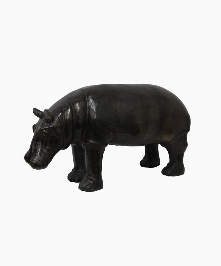 Hippopotamus Oxy Black Large