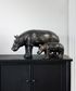 Hippopotamus Oxy Black Small