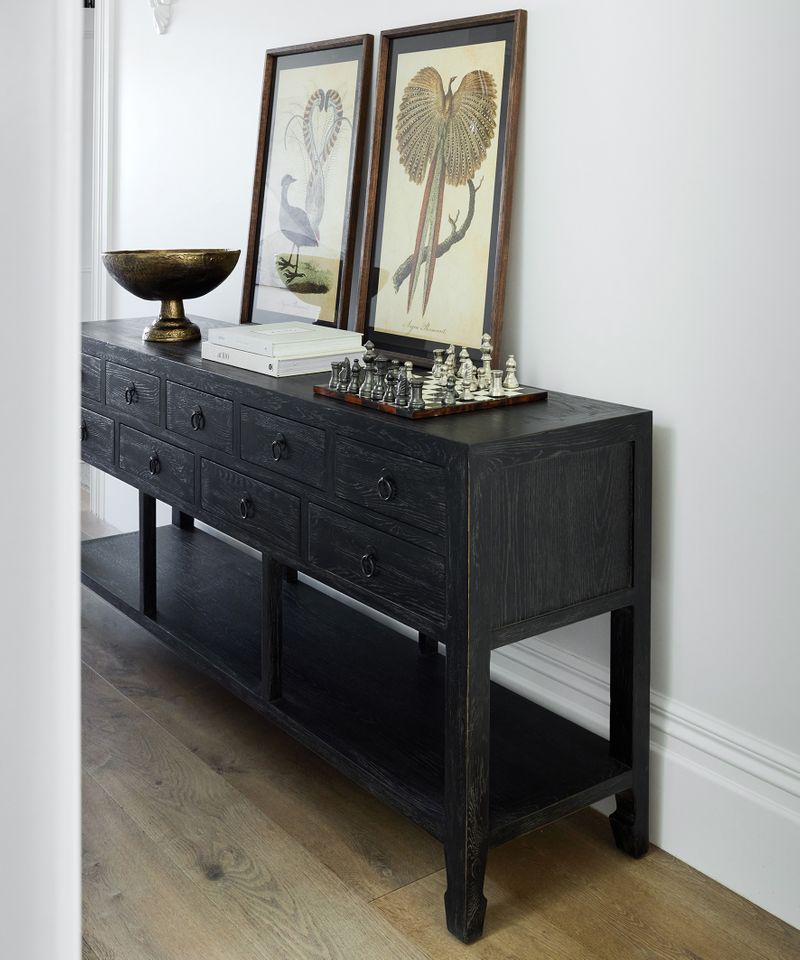 Miguel Sideboard 9 Drawers Black