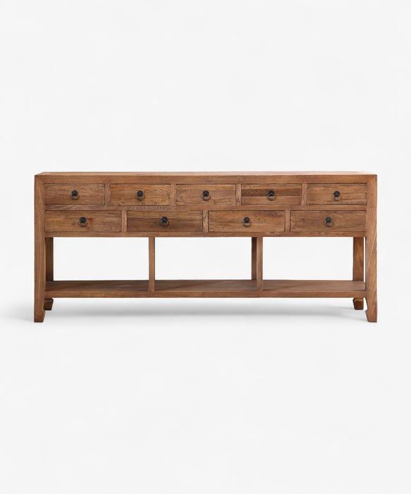 Miguel Sideboard 9 Drawers Natural