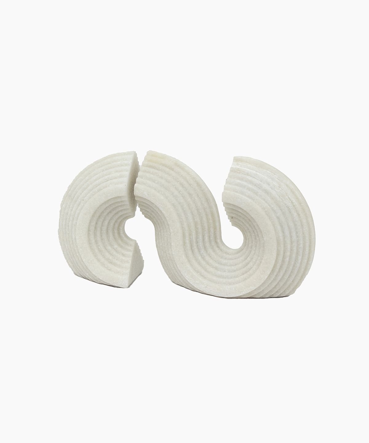 S-Curved Book End