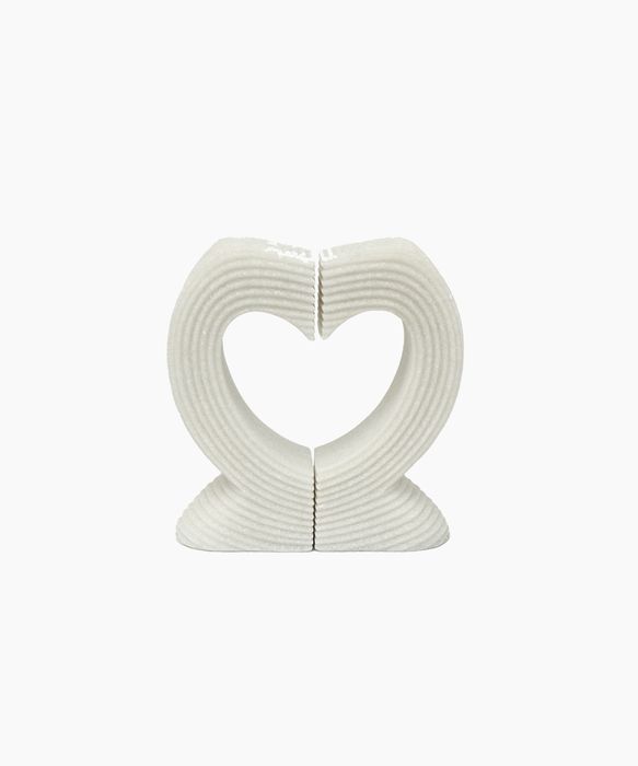 Heart Curved Book End