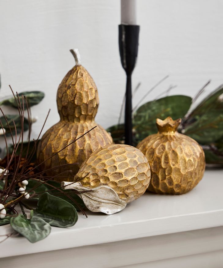 Gold Gourd Décor