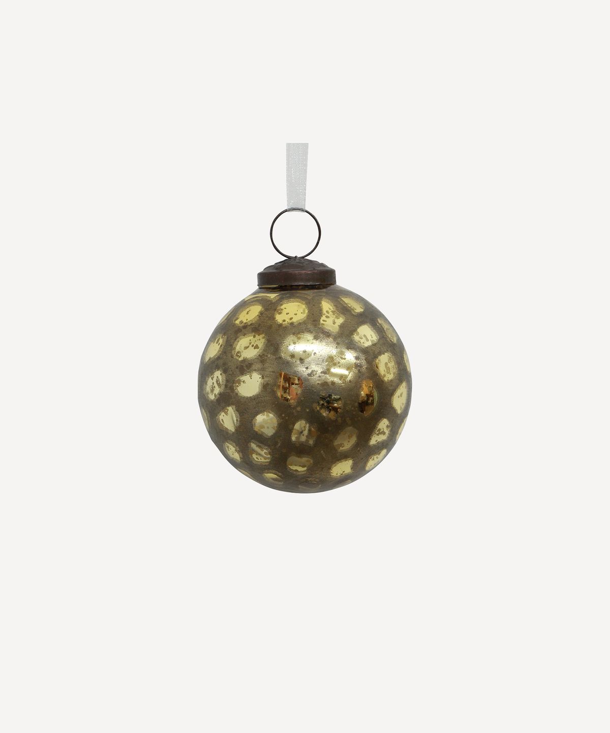 Dotty Gold Bauble