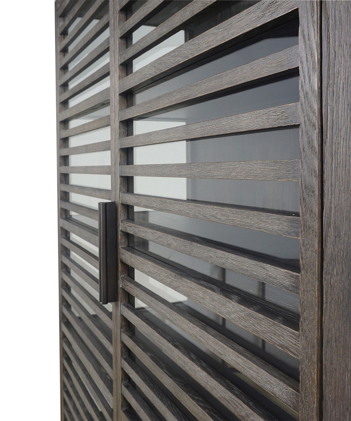 Slatted Display Cabinet