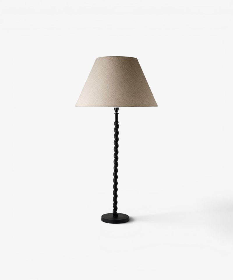 Twist Table Lamp Base Tall