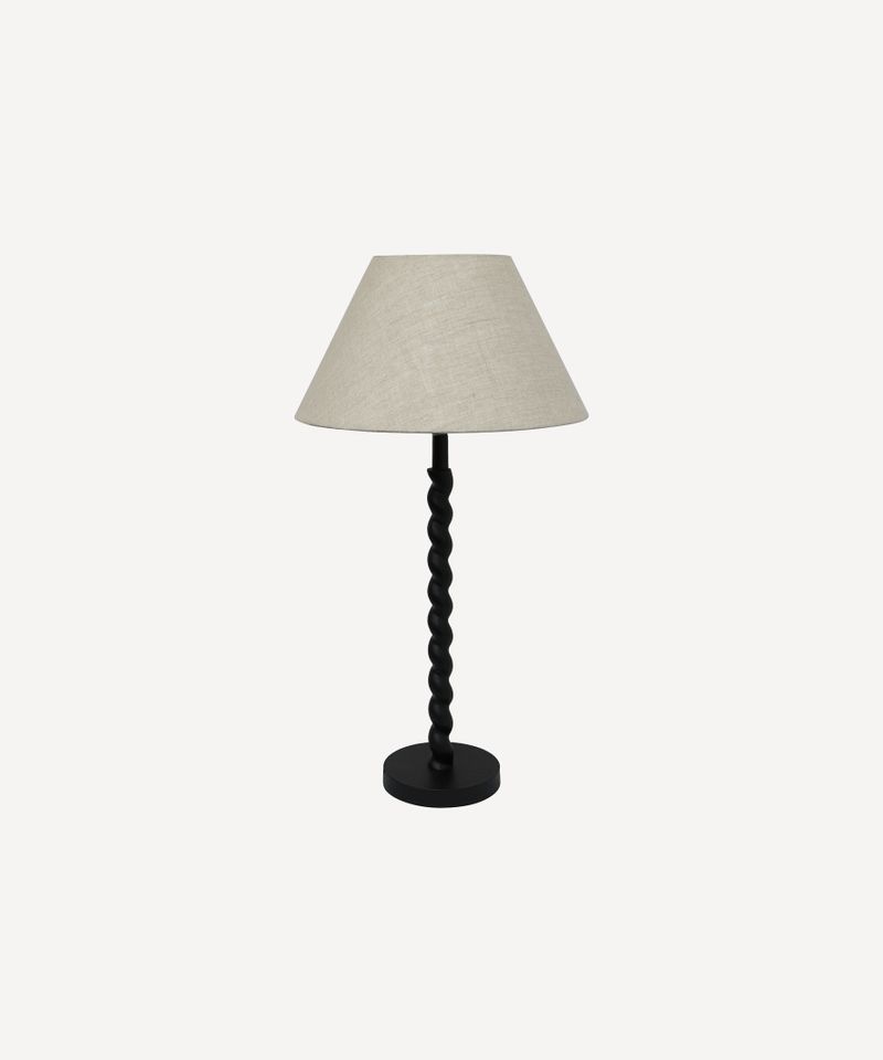 Twist Table Lamp Base Short