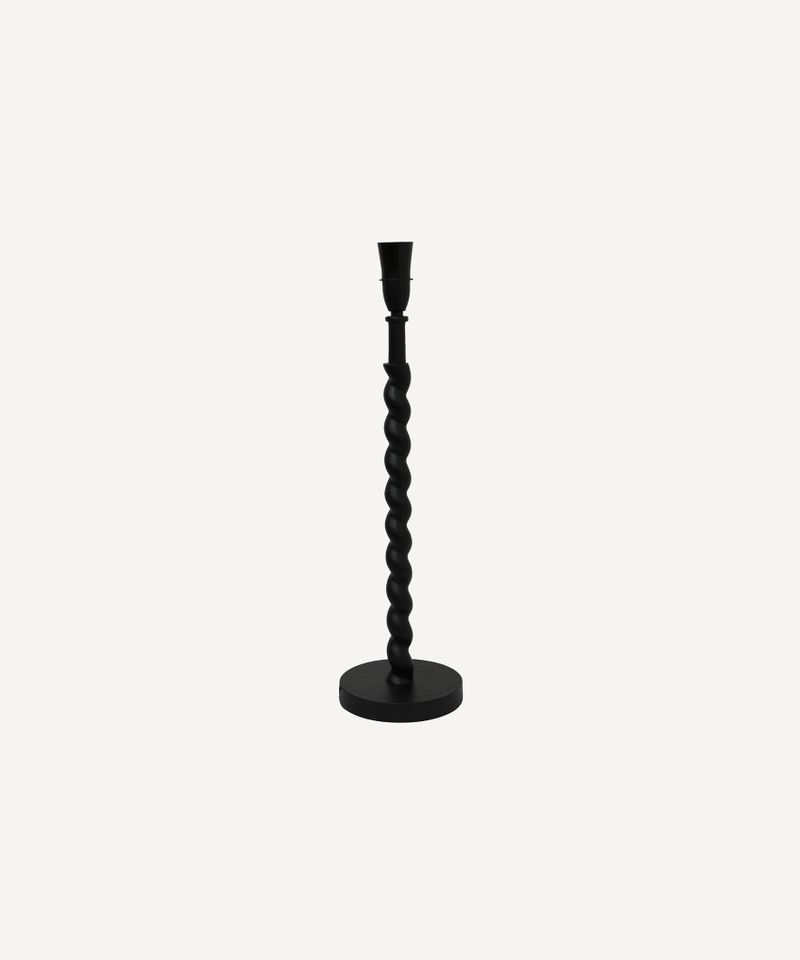 Twist Table Lamp Base Short