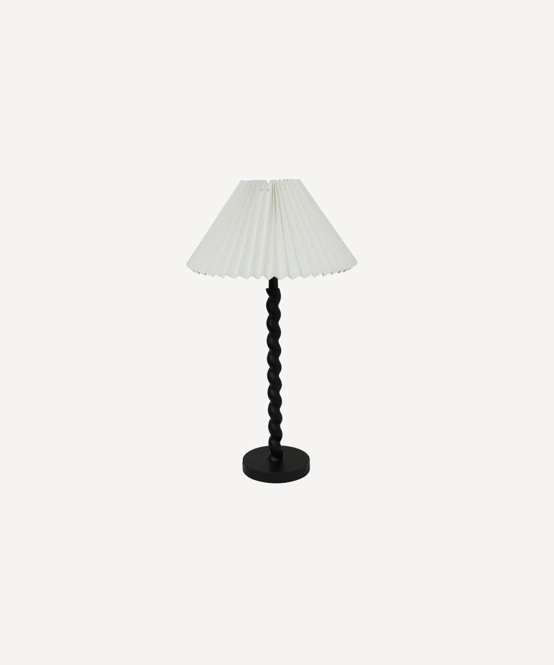 Twist Table Lamp Base Short