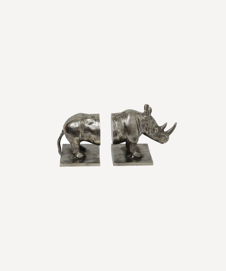 Rhino Bookends