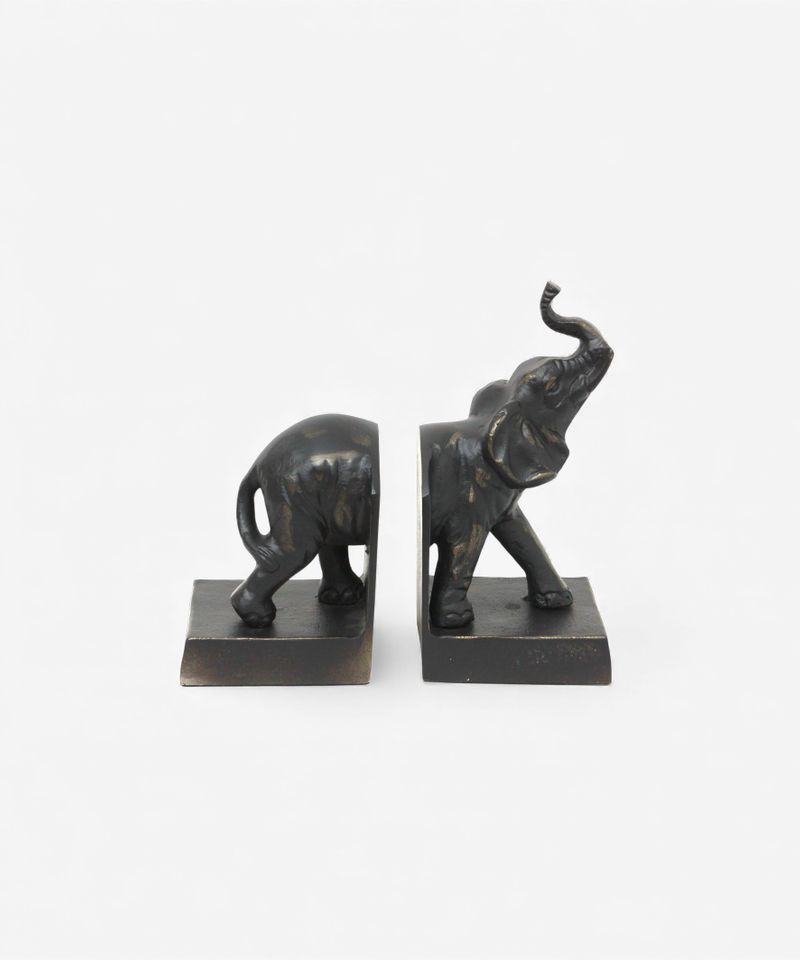 Elephant Bookends