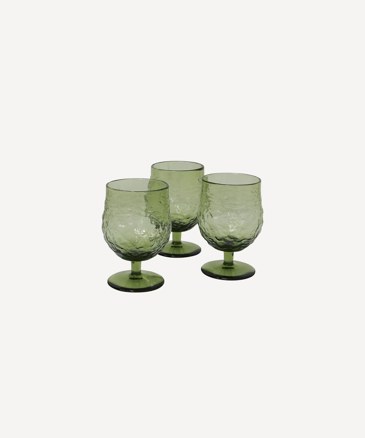 Serena Green Wine Goblet