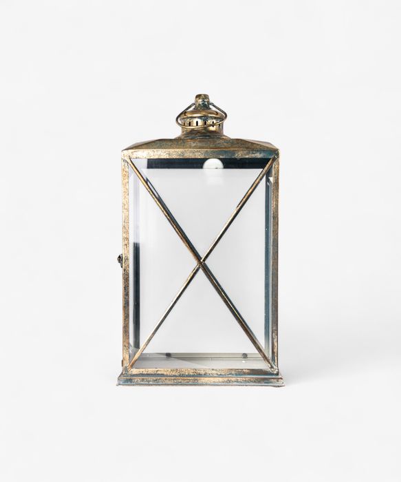 Calypso Lantern Large Aged Gold