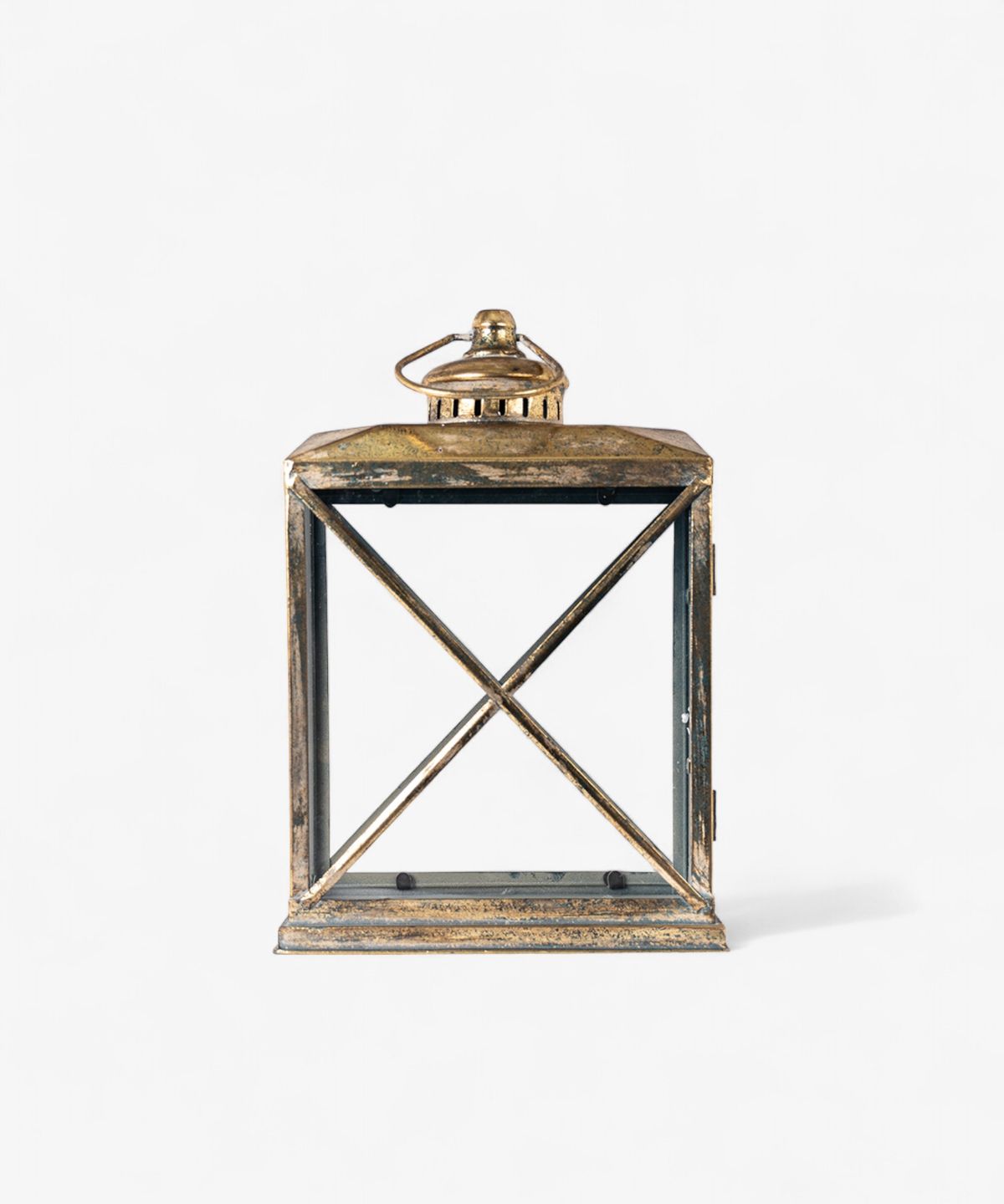 Calypso Lantern Small Aged Gold
