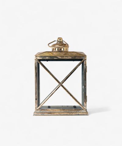 Calypso Lantern Small Aged Gold