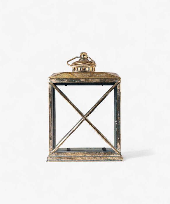 Calypso Lantern Small Aged Gold