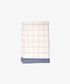 Waffle Cotton Marine Blue Teatowel