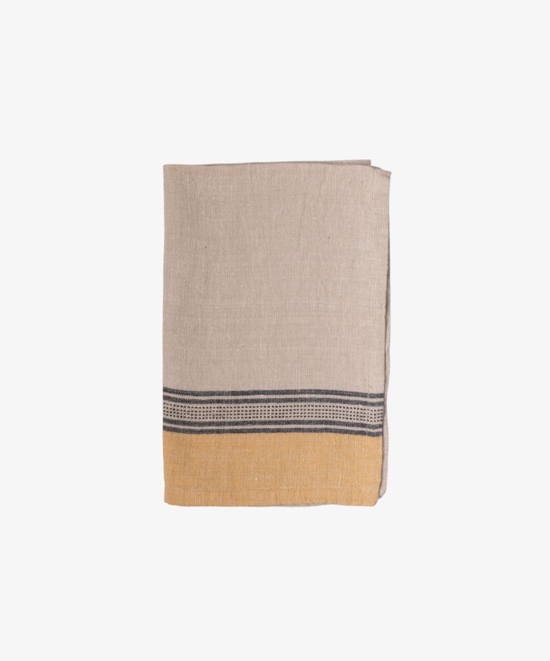Woven Ribbon Curry Teatowel