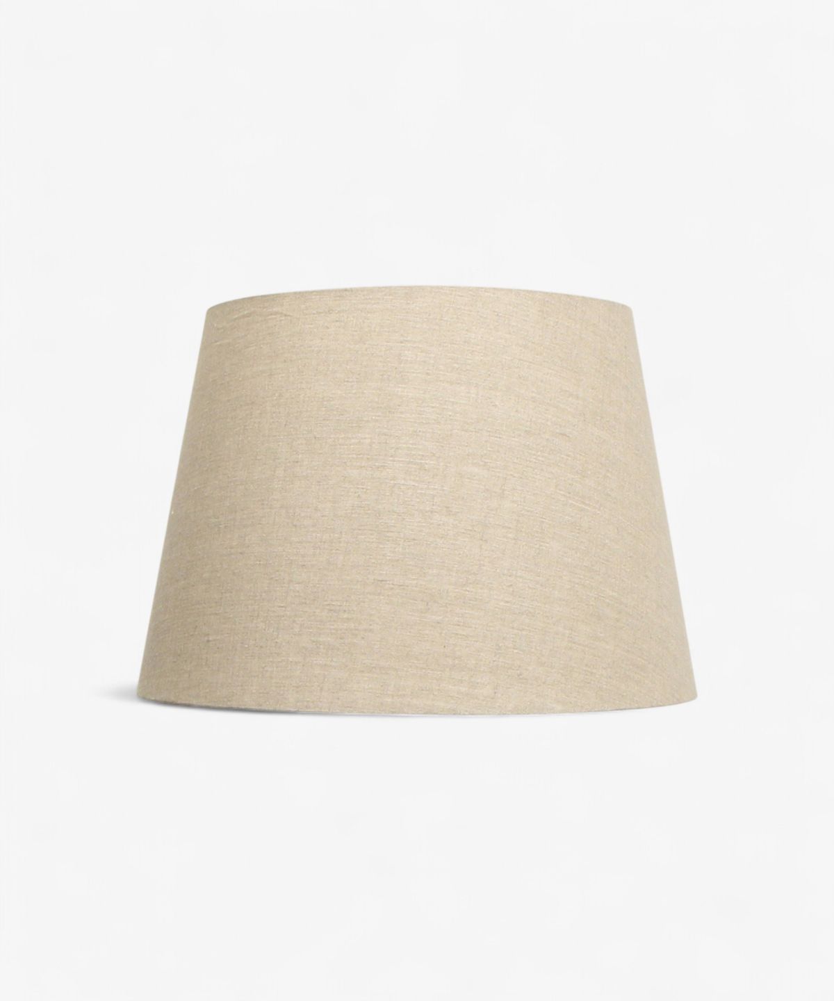 Tapered Drum Linen Shade Natural 50cm