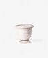 Urn Planter Rustic White Medium