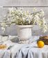 Urn Planter Rustic White Medium