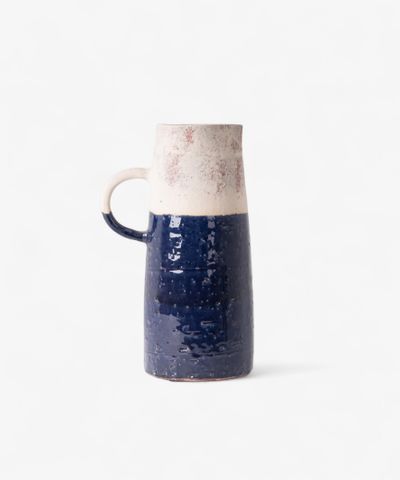 Monte Terracotta Jug Dark Blue