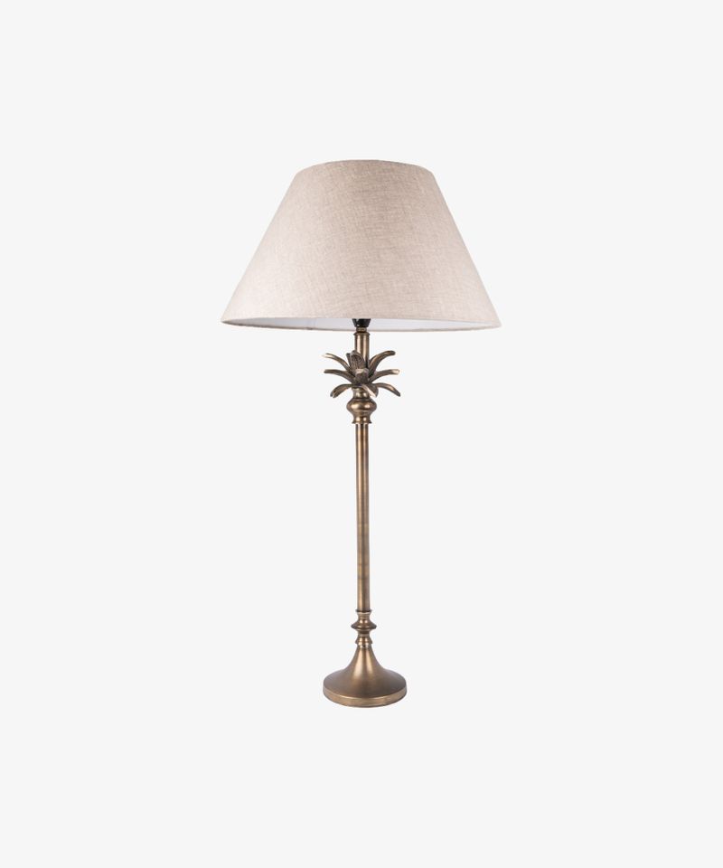 Palmtree Lampbase Dark Brass