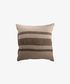 Heavy Linen Stripe Cushion Cover Olive