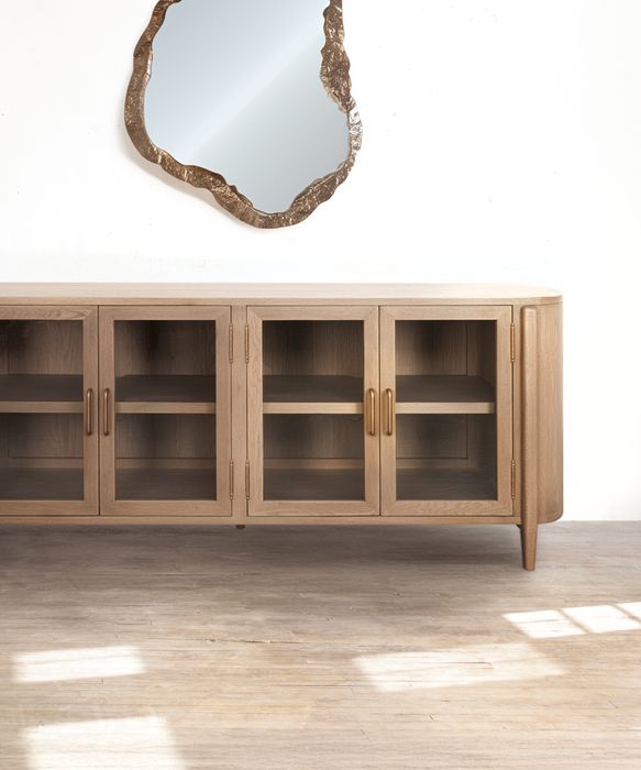 Finley 4 Door Sideboard Natural