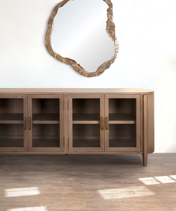 Finley 4 Door Sideboard Natural